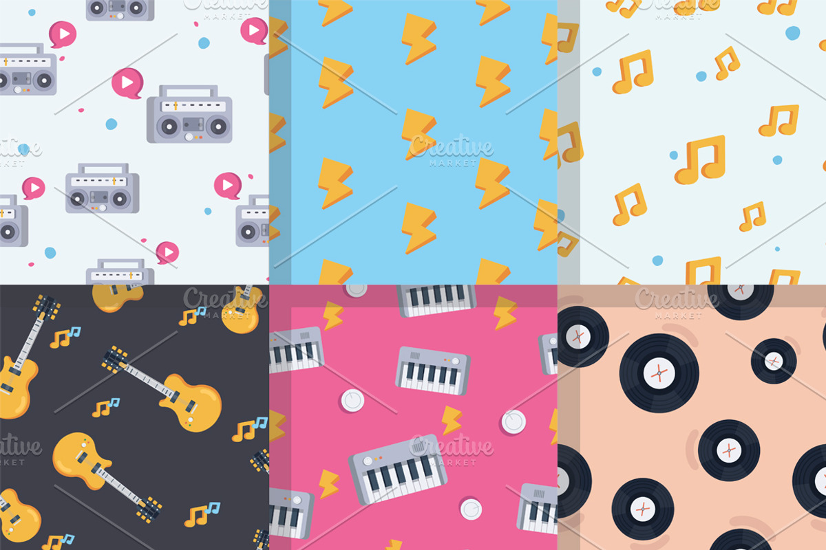 Music set, a Decorative Illustration by BSVIT (Photo 4 of 7)