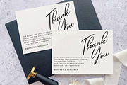 Minimalist Typography Wedding Suite, an Invitation Template by BlueRobinDesignShop (Thumbnail 5 of 5)