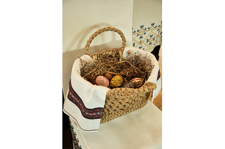 Ukrainian Easter eggs in a rustic, an Arts & Entertainment Photo by Rohan Photography