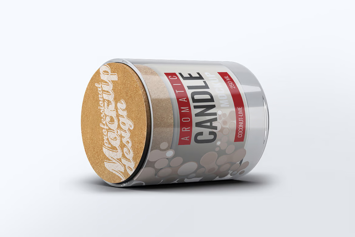 Aromatic Candle Mock-Up, a Product Mockup by DesignRushMarket (Photo 3 of 10)