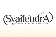 Syailendra - Modern Serif With Tail, a Serif Font by Khoir (Thumbnail 1 of 16)