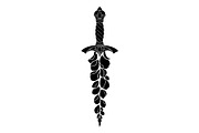 Ornamental Dagger Silhouette Bundle, an Object Illustration by Gaye Art (Thumbnail 9 of 15)