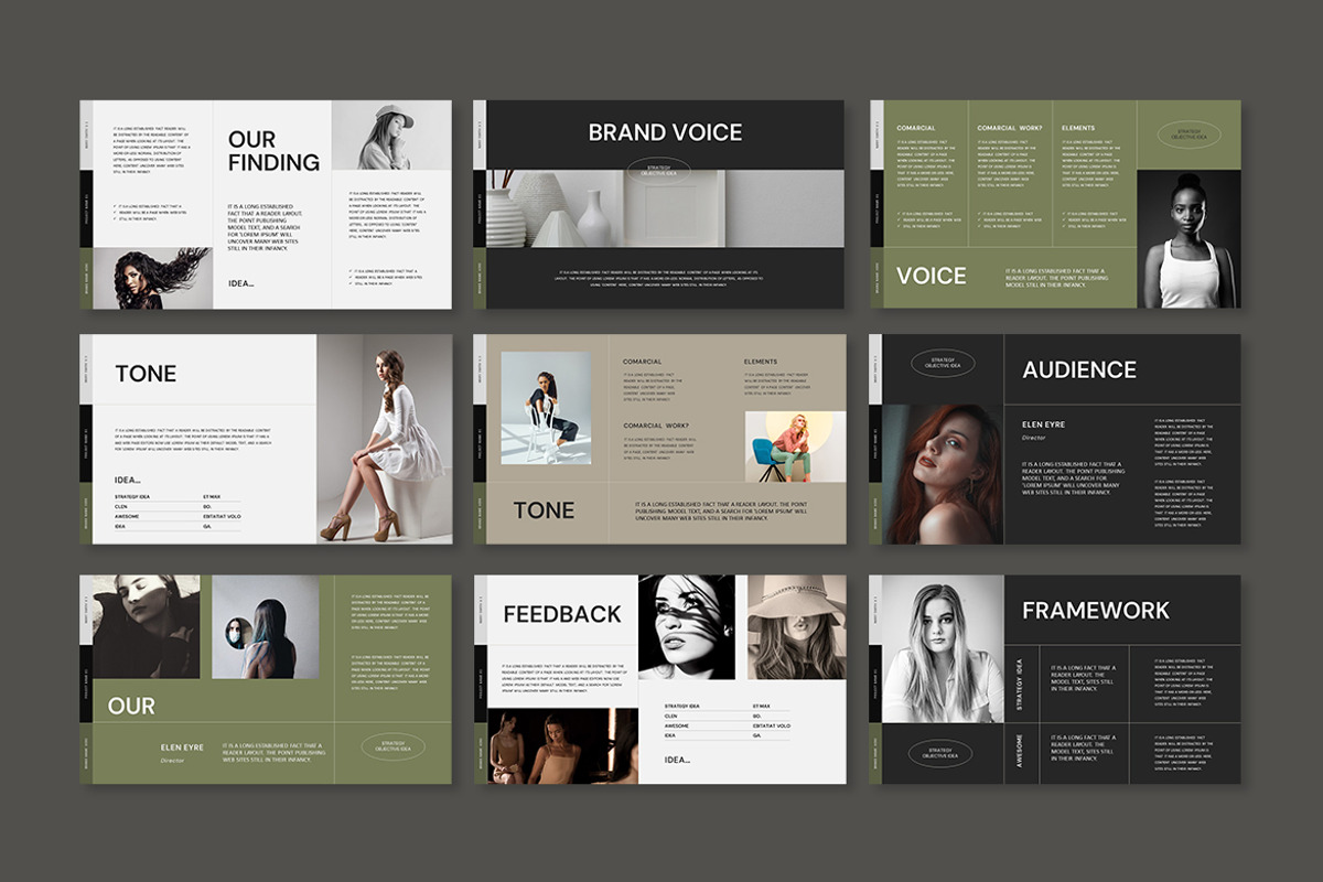 Brand Strategy Presentation Template, a Presentation Template by Slide_Genius1 (Photo 5 of 6)