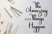 Thinking, a Script Font by InermediaSTUDIO (Thumbnail 4 of 7)