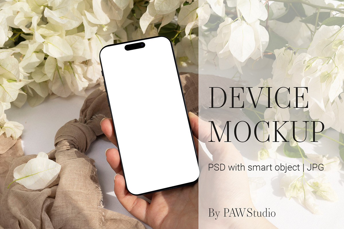Device Mockup Phone BGF, an iPhone Mockup by PawMockups (Photo 1 of 10)