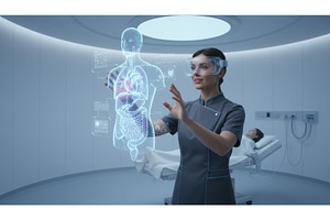 Medical professional uses augmented, a Health & Medical Photo by Igor Tichonow