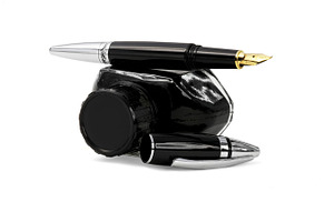 Stationary objects stock photo containing pen and fountain