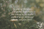 Fairwren, a Serif Font by Chelsea Burkett (Thumbnail 5 of 9)