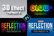 Photoshop's 5 in 1 FXs bundle, a Mockup by R M (Thumbnail 1 of 9)
