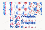 4th of July Paper USA Pattern, a Pattern Graphic by GlamArtZhanna (Thumbnail 4 of 4)