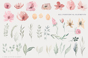 Blooming Spring - Watercolor Flowers, an Illustration by The Autumn Rabbit Ltd (Thumbnail 3 of 3)
