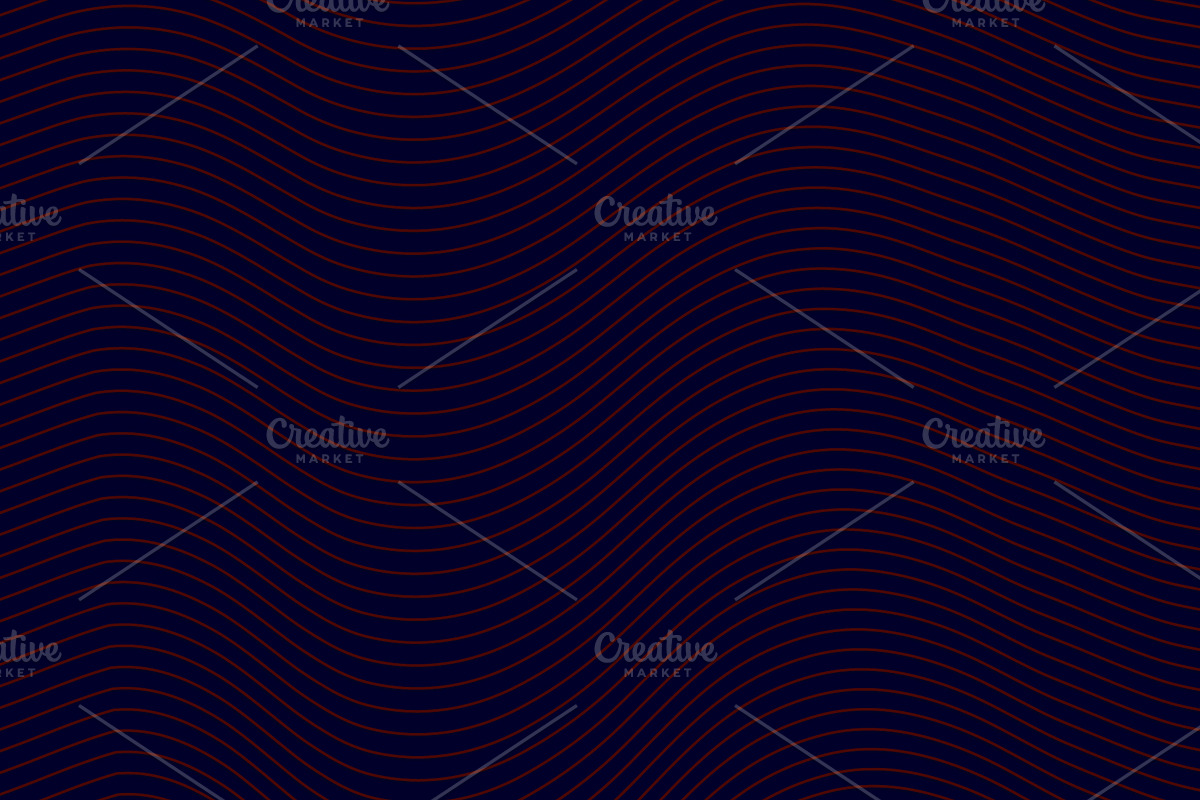 Wave lines Vector Backgrounds, a Decorative Illustration by Den Marty Studio (Photo 3 of 3)