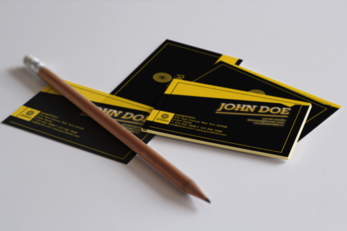 Corporate Business Card, a Business Card Template by Magoo Studio (Photo 1 of 4)