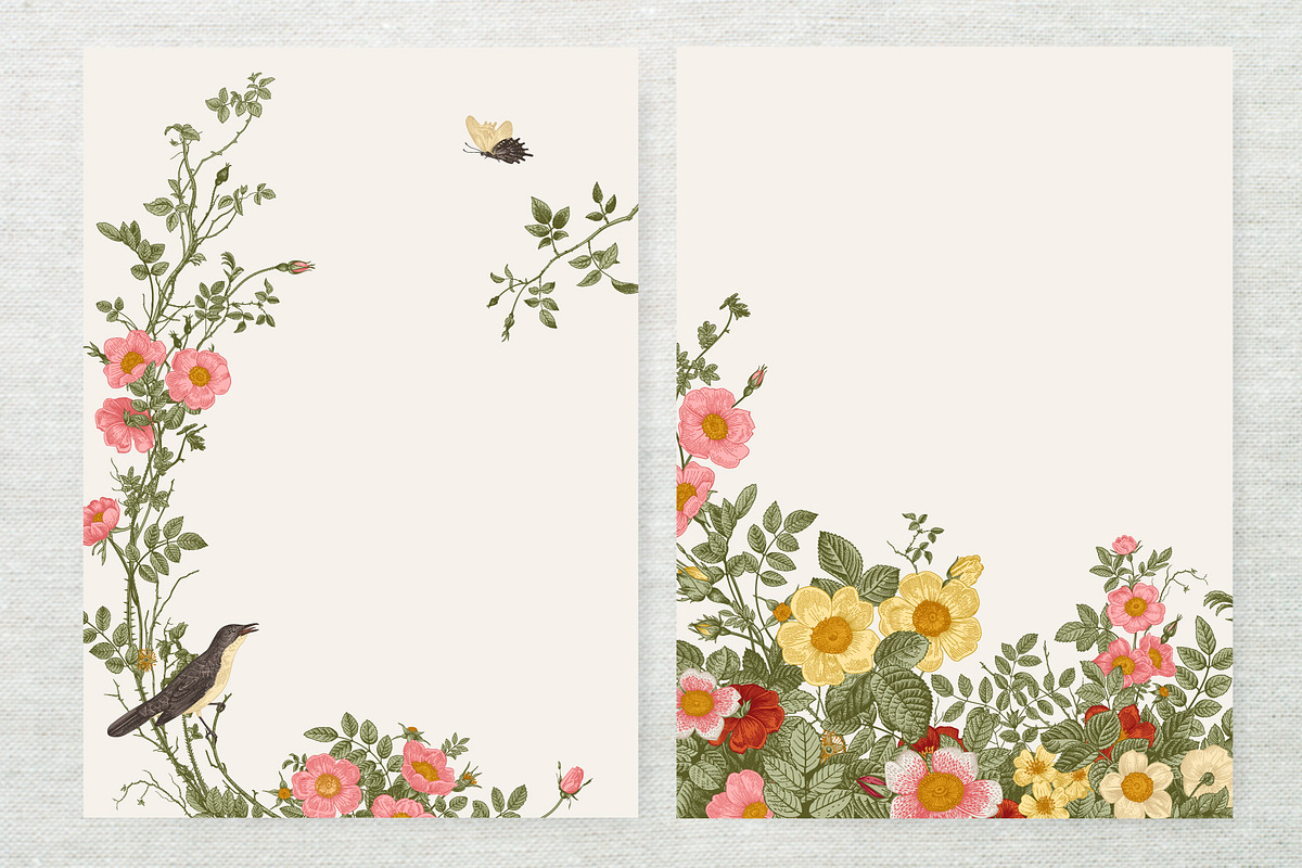Wild Roses, a Decorative Illustration by olga.korneeva (Photo 12 of 24)