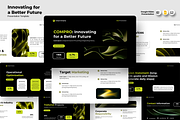 Innovating the Future Google Slides, a Presentation Template by Iqsiart Studio (Thumbnail 1 of 3)