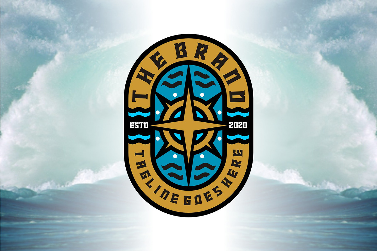 Compass Stamp, a Branding & Logo Template by herulogo (Photo 2 of 4)
