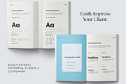 Brand Guidelines, Brand Style Guide, a Brochure Template by Niofix (Thumbnail 4 of 6)