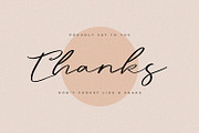 Hassey - A Modern Calligraphy Font, a Script Font by Graphicfresh (Thumbnail 7 of 7)