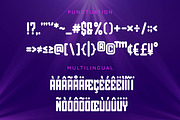 Neon Flux - Modern Futuristic Font, a Font by Gumrega Studio (Thumbnail 6 of 7)