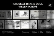 Personal Brand Deck - PowerPoint, a Presentation Template by ShowUp! Studio (Thumbnail 1 of 7)