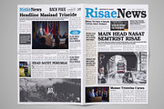 16 Page Newspaper Design v2, a Magazine Template by Miyaji75 (Thumbnail 14 of 16)
