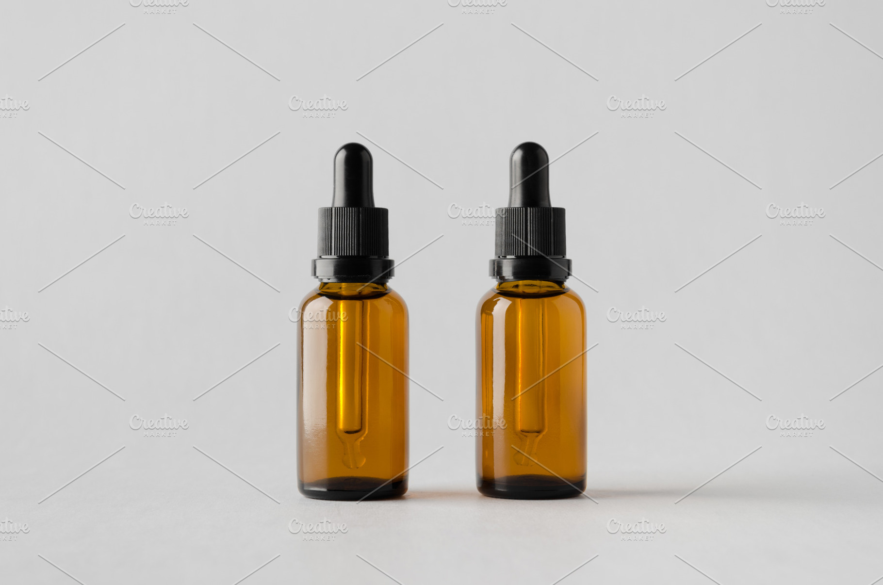 Dropper bottle mockup JPEG, a Food & Drink Photo by Shablon