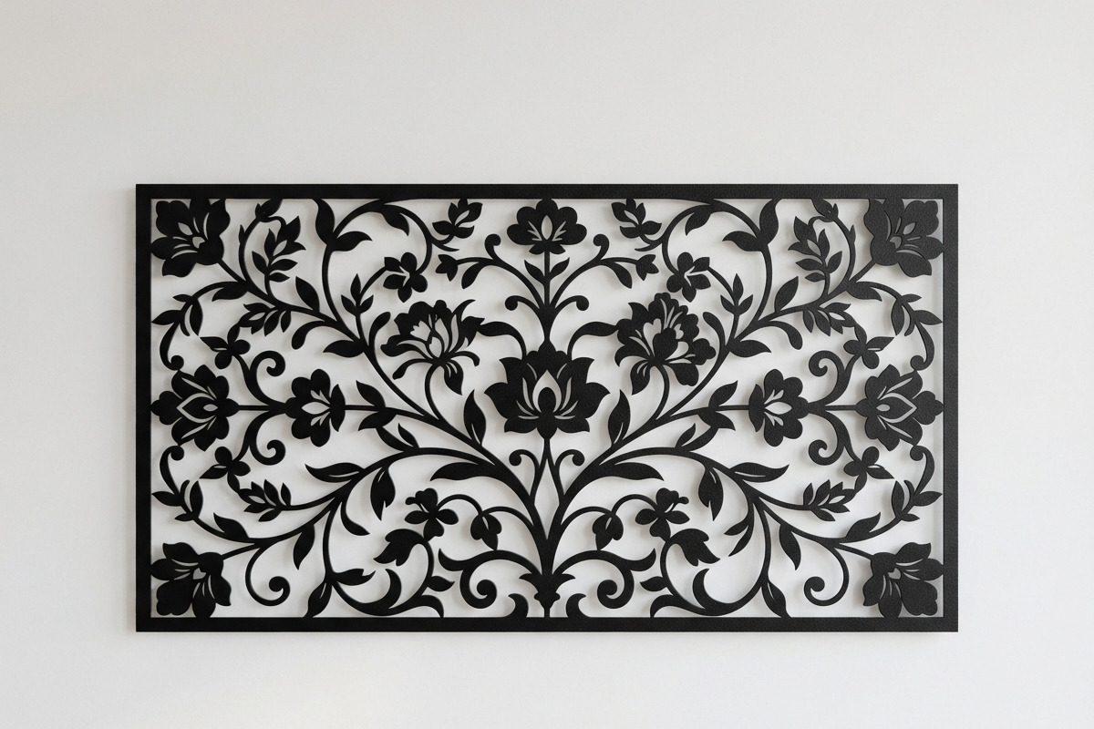 50 Elegant Floral Wall Panel Bundle, a Decorative Illustration by Amazin_art (Photo 13 of 25)