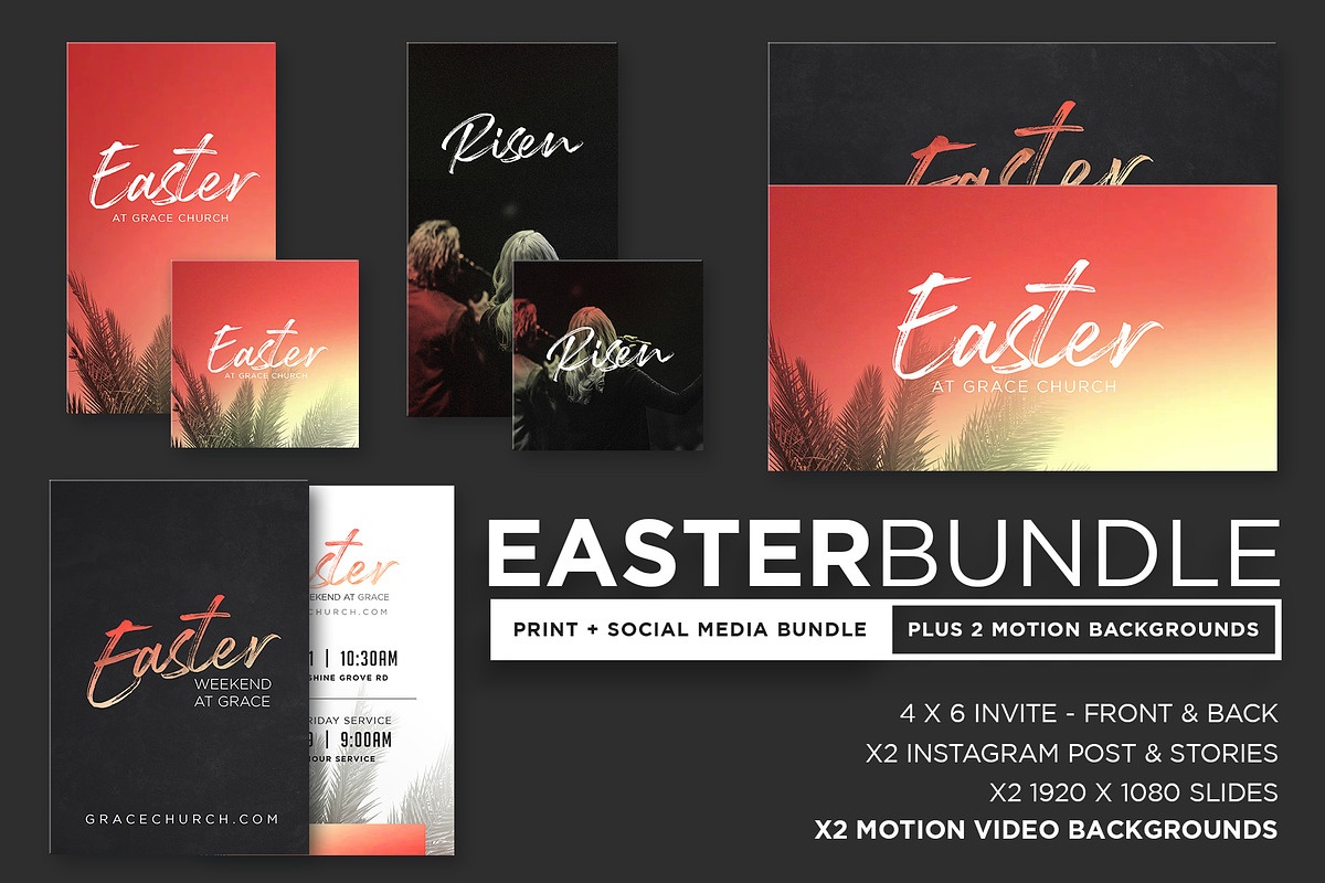 Easter Church Essentials 2, a Templates & Theme by Brandon Bilsborough (Photo 1 of 4)