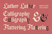 Maythen Blackletter, a Blackletter Font by Letterhend Studio (Thumbnail 4 of 9)