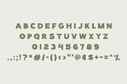 Pulse | Funky + Chunky Display, a Sans Serif Font by Blythe Green (Thumbnail 5 of 5)