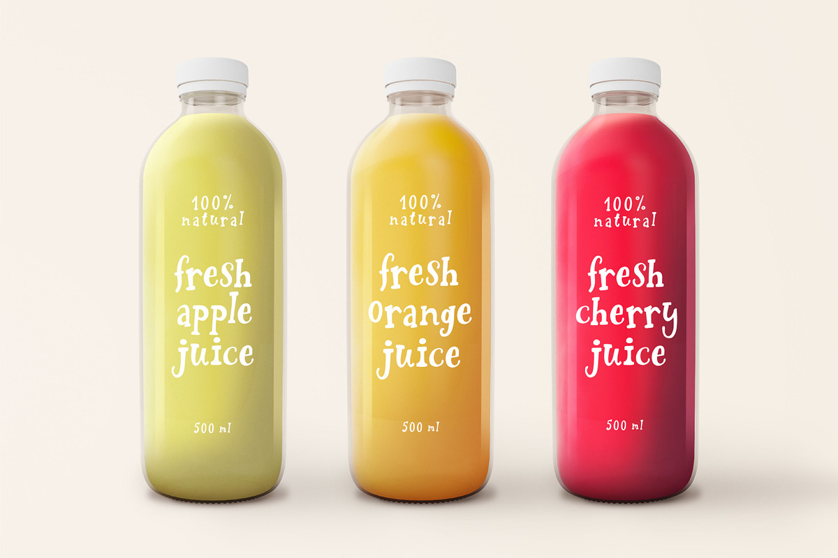 Orange Juice | Playful font, a Font by JuliaVolkova (Photo 5 of 7)