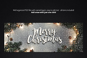 Christmas Facebook Cover + Profile, a Social Media Template by pixart_pm (Thumbnail 3 of 4)