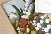 Floral Painted Envelope Liner, a Graphic by Blushed Design by Katrina (Thumbnail 4 of 9)