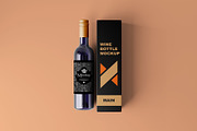 Wine Bottle Mockup, a Product Mockup by GraphicsPixel (Thumbnail 4 of 7)
