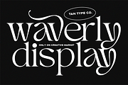 TAN - WAVERLY, a Serif Font by TanType (Thumbnail 1 of 22)