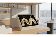 Elegant Ornament Earrings, an Illustration by hafijul (Thumbnail 3 of 11)