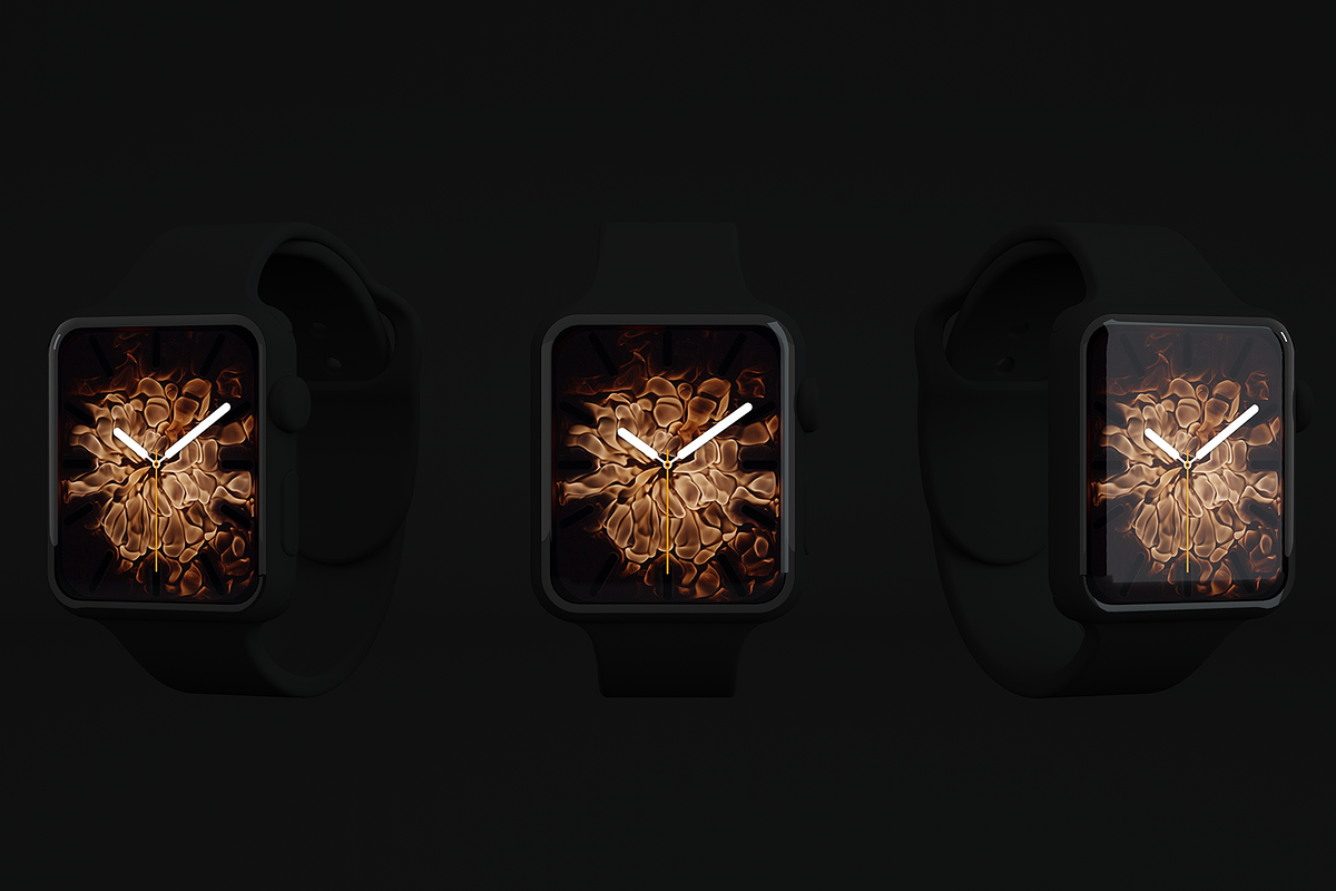 Apple Watch series 4 Mockup 5K, a Product Mockup by Iamjaydesign (Photo 2 of 6)