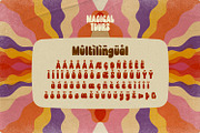 Magical Tours - Psychedelic Type, a Sans Serif Font by ikiiko (Thumbnail 7 of 7)