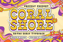 Coral Shore – Slab Serif Retro
