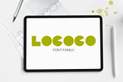 Lococo Font Family, a Font by SmartDesigns (Thumbnail 1 of 8)