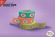 Washi Tape Party Mockup, a Packaging Mockup by INCDesign (Thumbnail 1 of 6)