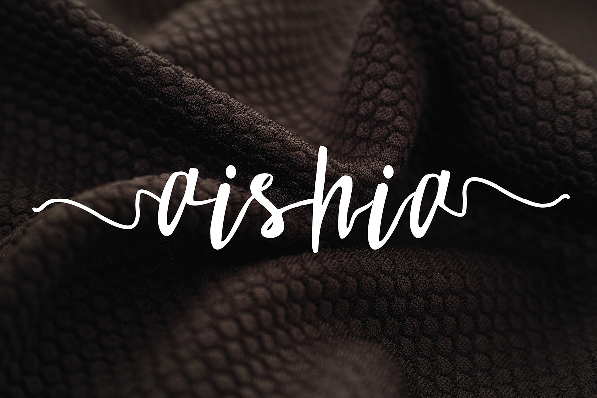 aishia font