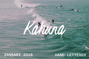 Kahuna Brush Script Font