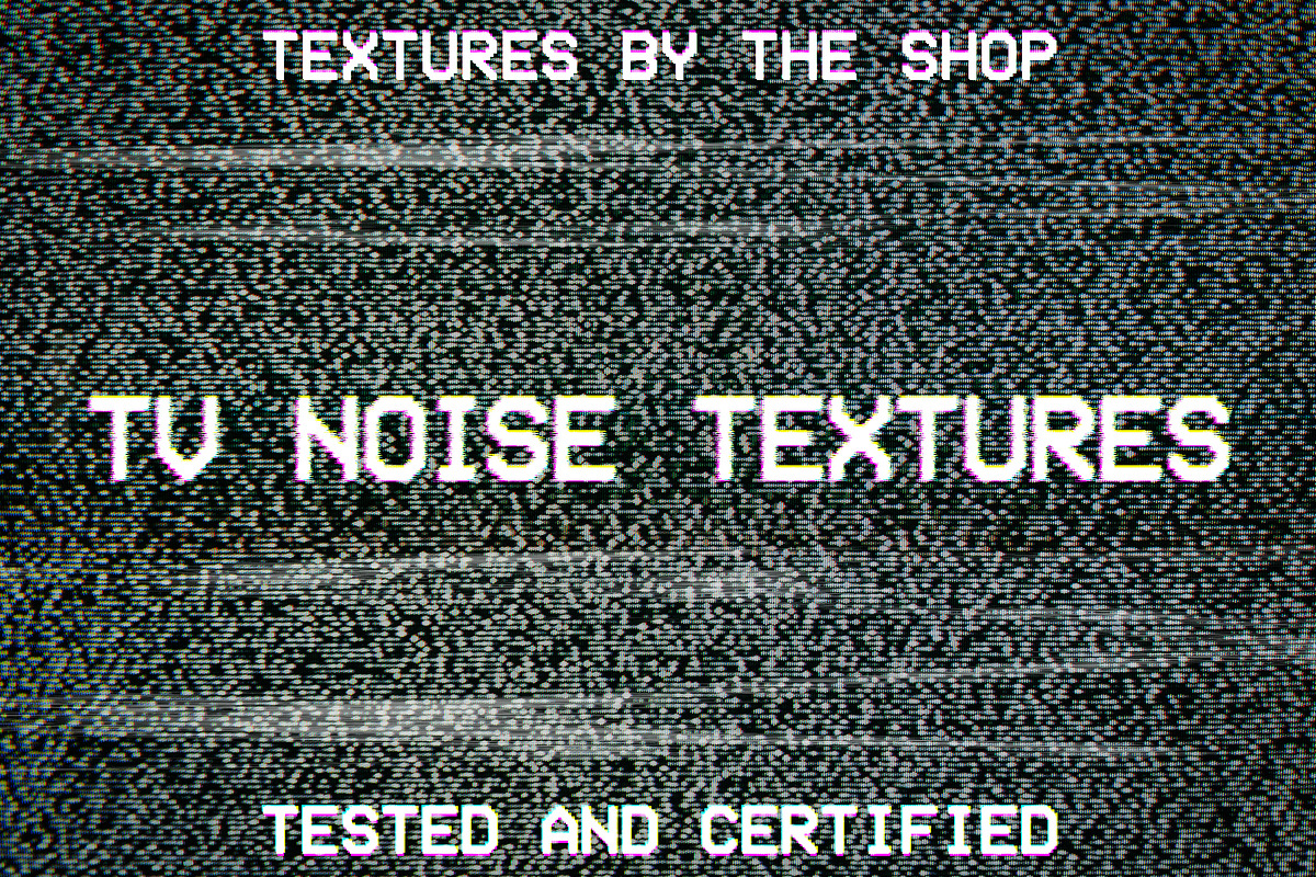 TV noise textures, a Texture Graphic by The Shop (Photo 1 of 23)