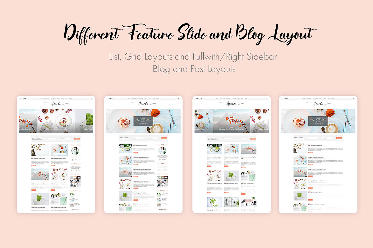 Amanda - Lifestyle & Fashion Blog, a WordPress Template by azuratheme (Photo 2 of 4)