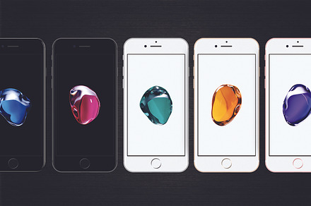iPhone 7 PSD • Mockup all-in-one