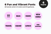 2000+ Instagram Highlight Covers, a Social Media Template by Kick Wheel Goods (Thumbnail 6 of 10)