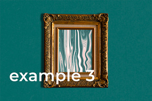 4:5 Vintage Frame Mockup