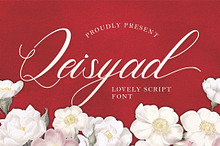 Qeisyad - Script font