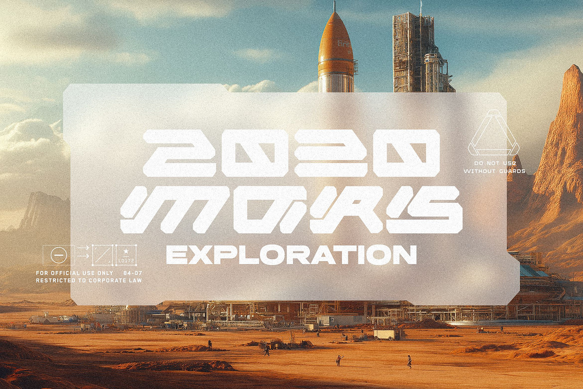 Core Tech - Futuristic Tech Font, a Sans Serif Font by Imoodev (Photo 2 of 5)